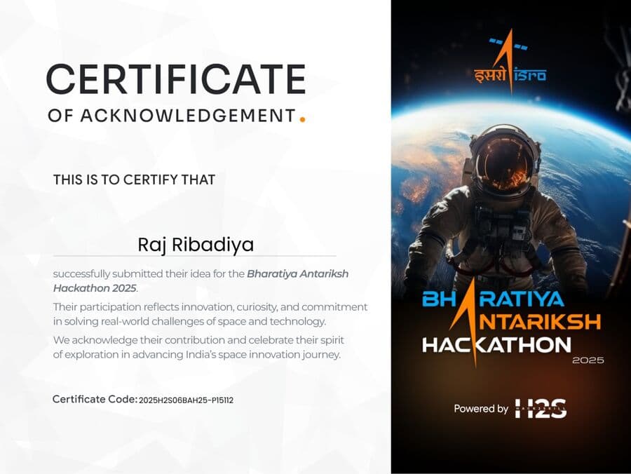 Bharatiya Antriksh Hackathon