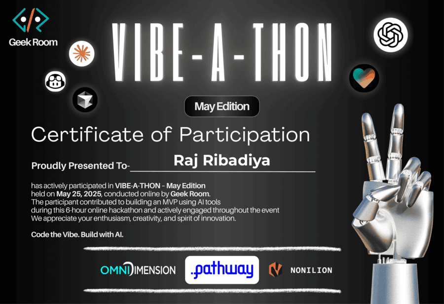 Geek Room Vibe-A-Thon