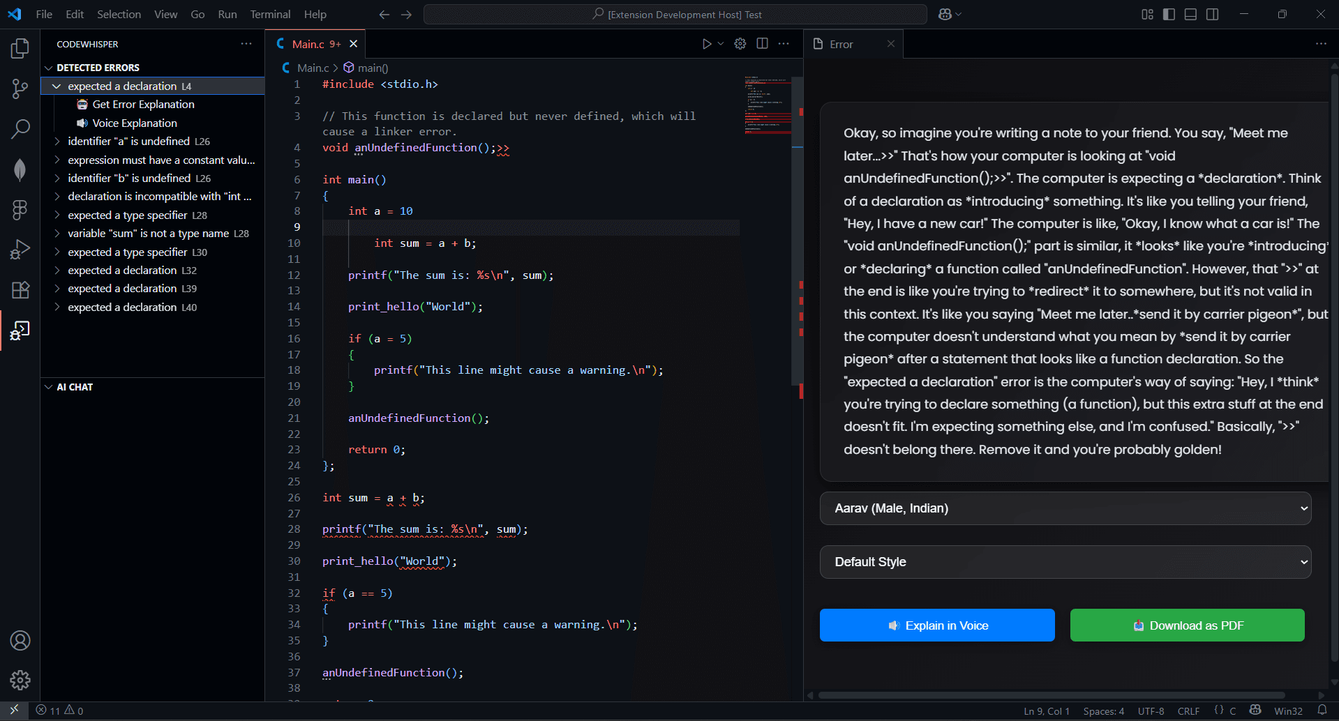 CodeWhisper
