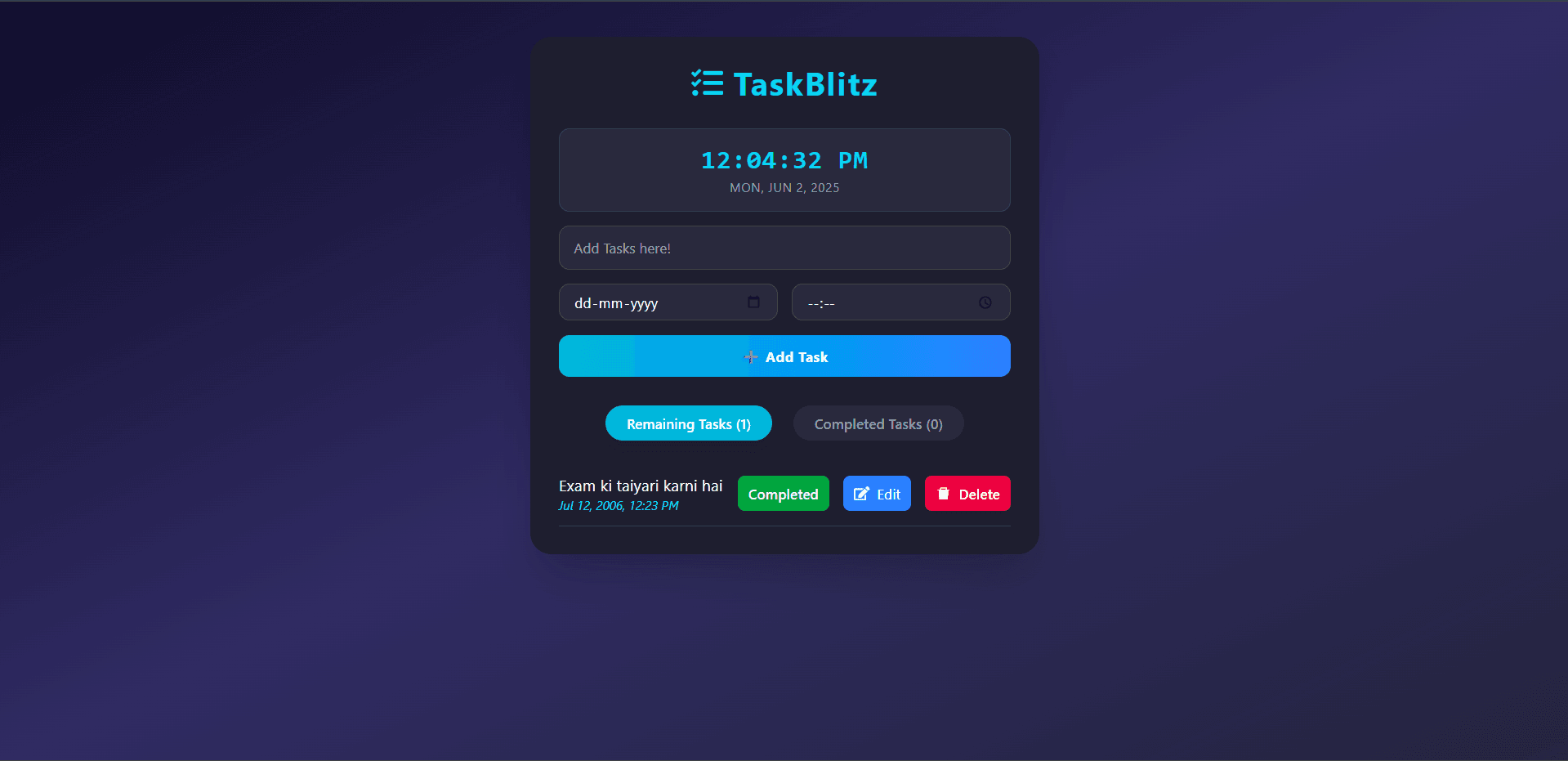TaskBlitz